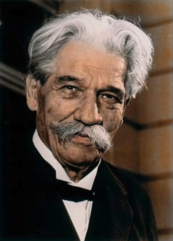 Albert Schweitzer Bild von Albert Schweitzer